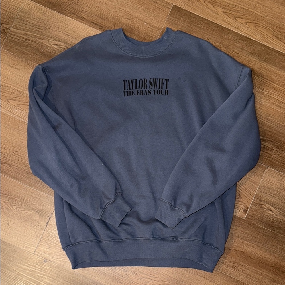 Taylor Swift The Eras Tour Blue Crewneck